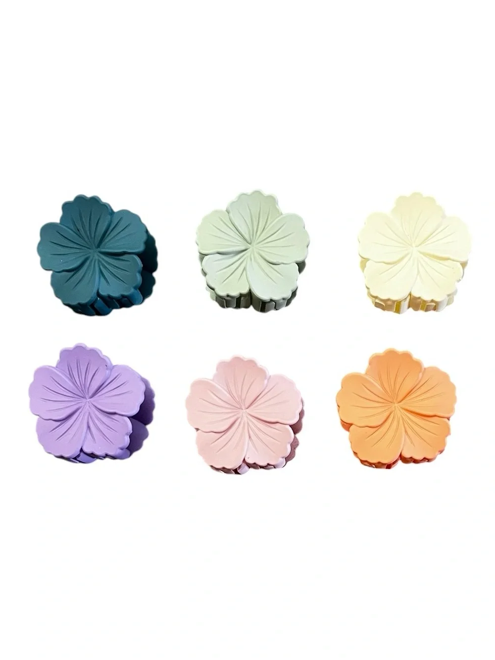 Light Purple Hibiscus Matte Mini Floral Flower Matte 1.5